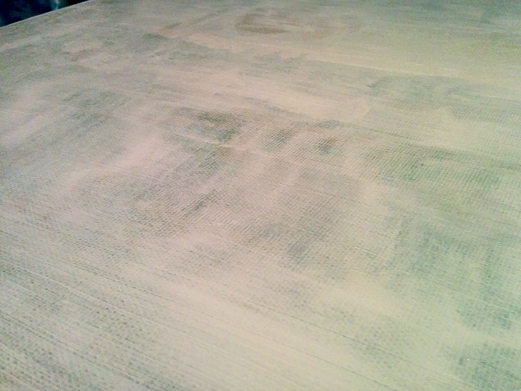 Как отмыть холст от масляной краски